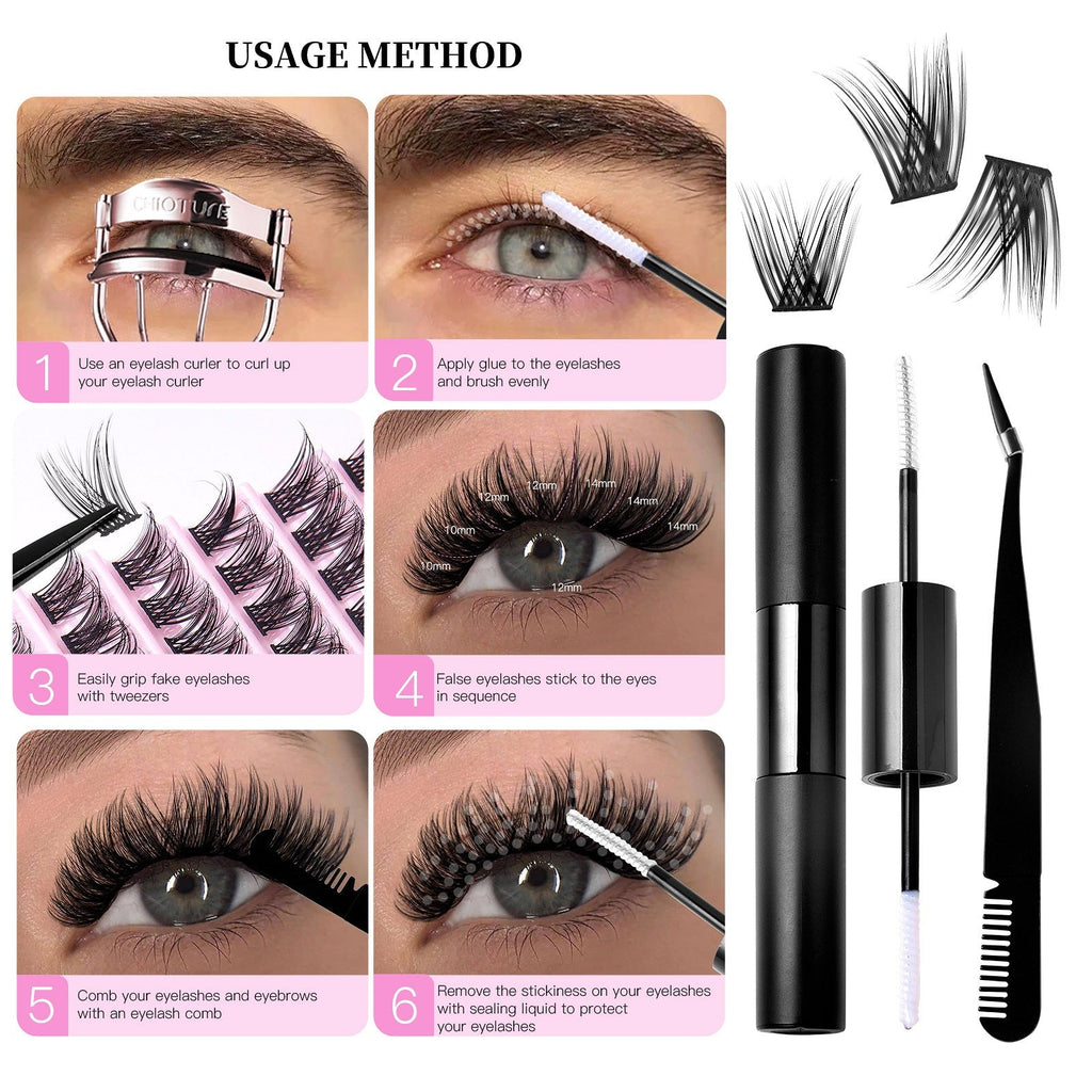 DIY beautified Lash Clusters kit