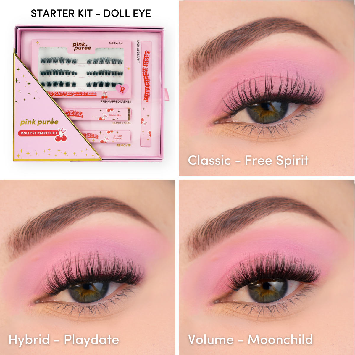 Purée Premium Deluxe Lash Kit
